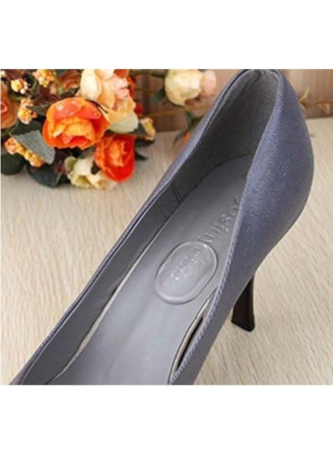 وسادات جل سيليكون ذاتية اللصق للأحذية - 12 وسادة شفافة، قابلة للغسل وإعادة الاستخدام، لحماية القدمين من الاحتكاك، مناسبة للأحذية ذات الكعب العالي، والأحذية المسطحة، والأحذية الرياضية، ومريحة. - Image 3